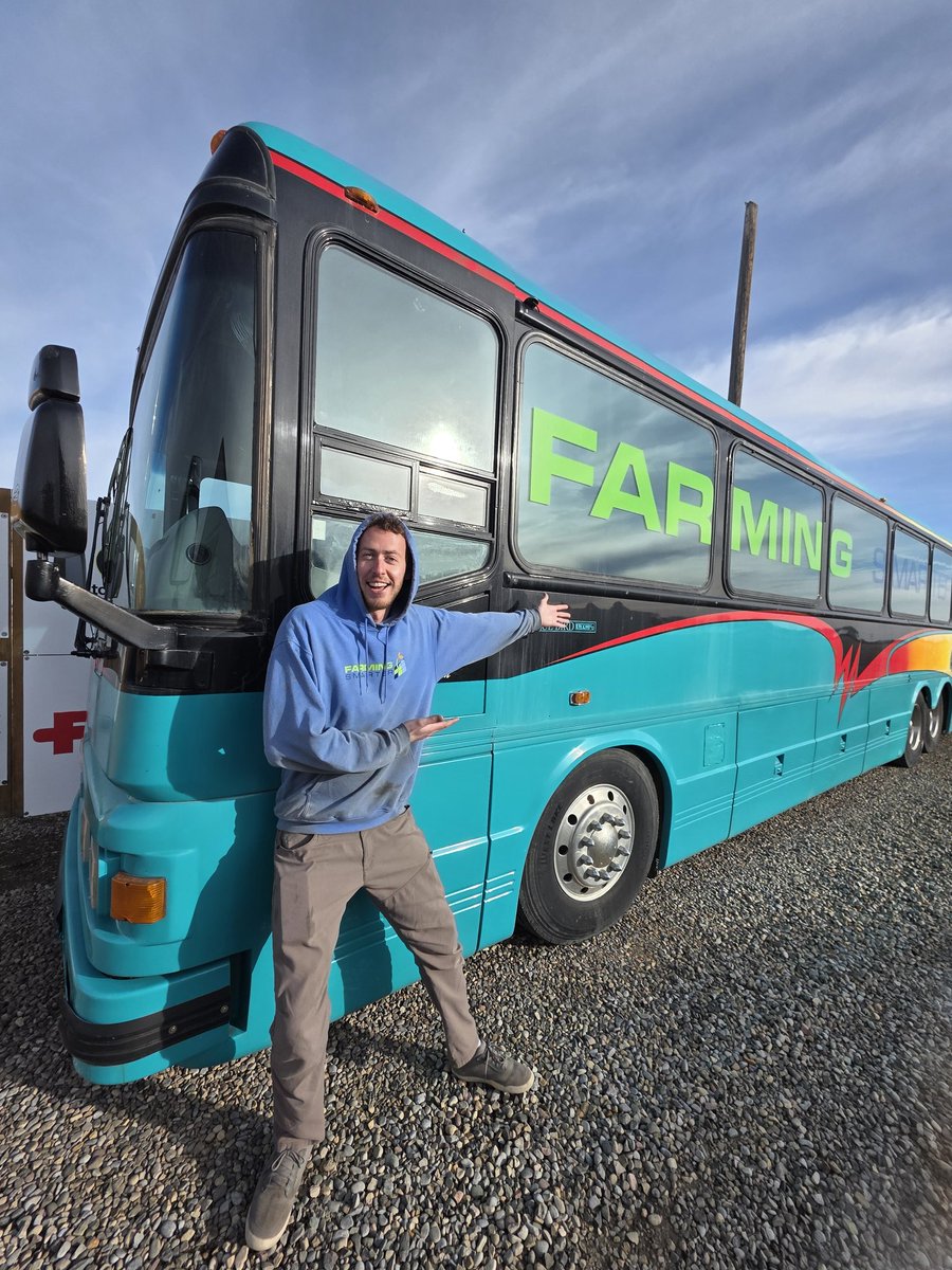 Congratulations to our Field Operations Lead, Carlo Van Herk, for passing his Class 2 and officially becoming a bus driver! 🎉

He's excited to lead us on some tours through the field this year! 🚜🚌