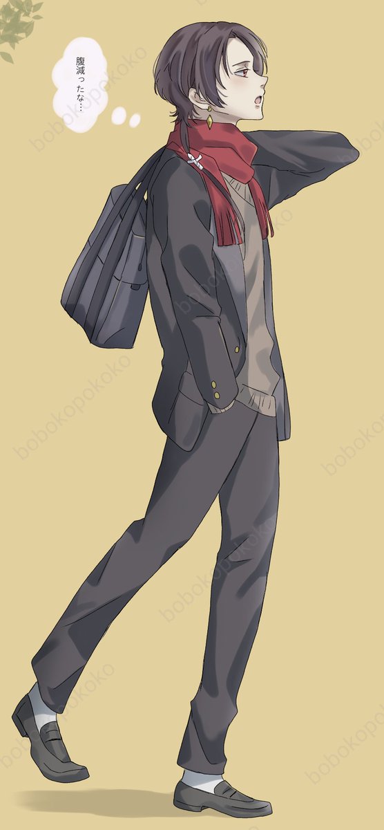 学校帰り。（タップ推奨です🙇）