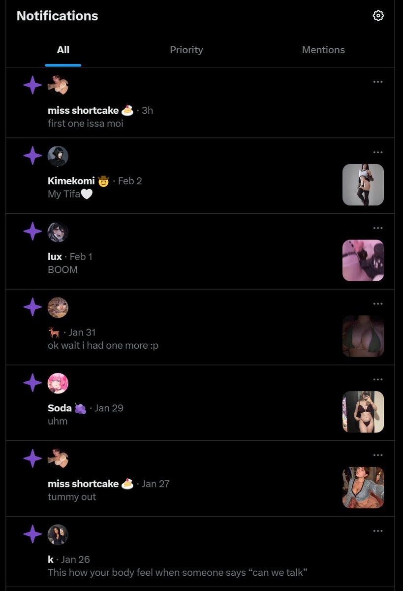 Why are these my notifications? I only come here to see Minecraft builds and Hytale news. Did this finally turn into a porn platform?