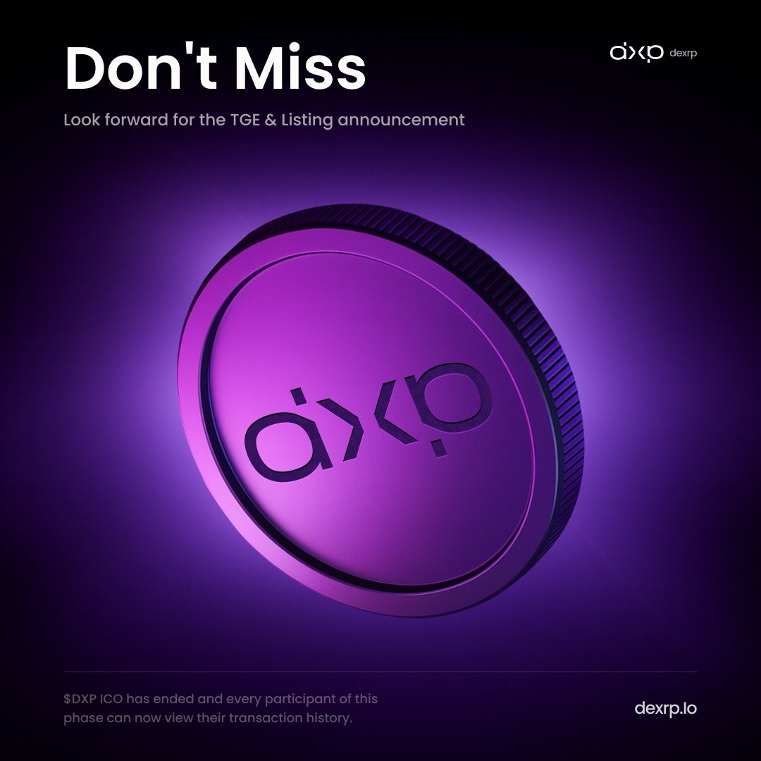 DeXRP OFFICIAL CUSTOMER SUPPORT DESK tweet media