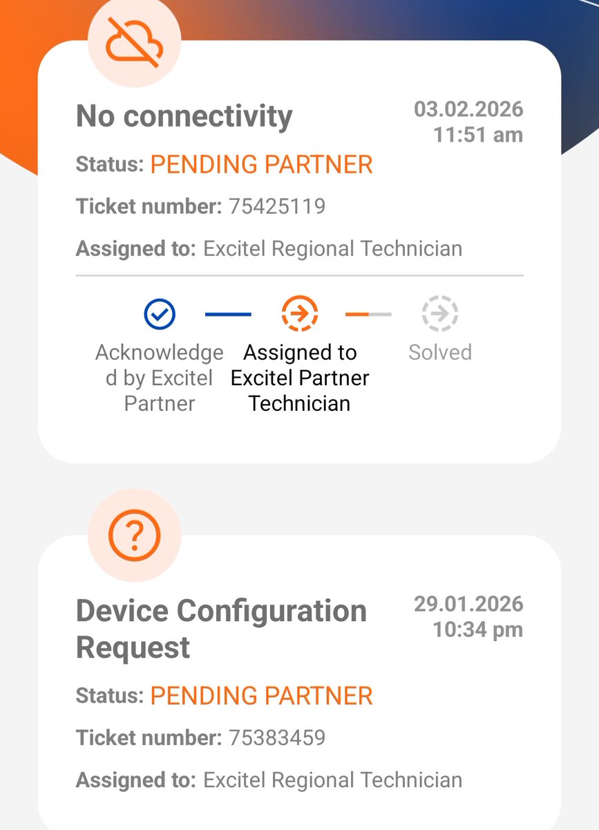 sonyyjha's tweet photo. @excitel_rocks how long does it takes to fix an internet issue? 
You dont even understand the urgency. You dont have any local representative in the area. 
Total bullshit and joke in the name of customer service. https://t.co/2xPEZtBjML
