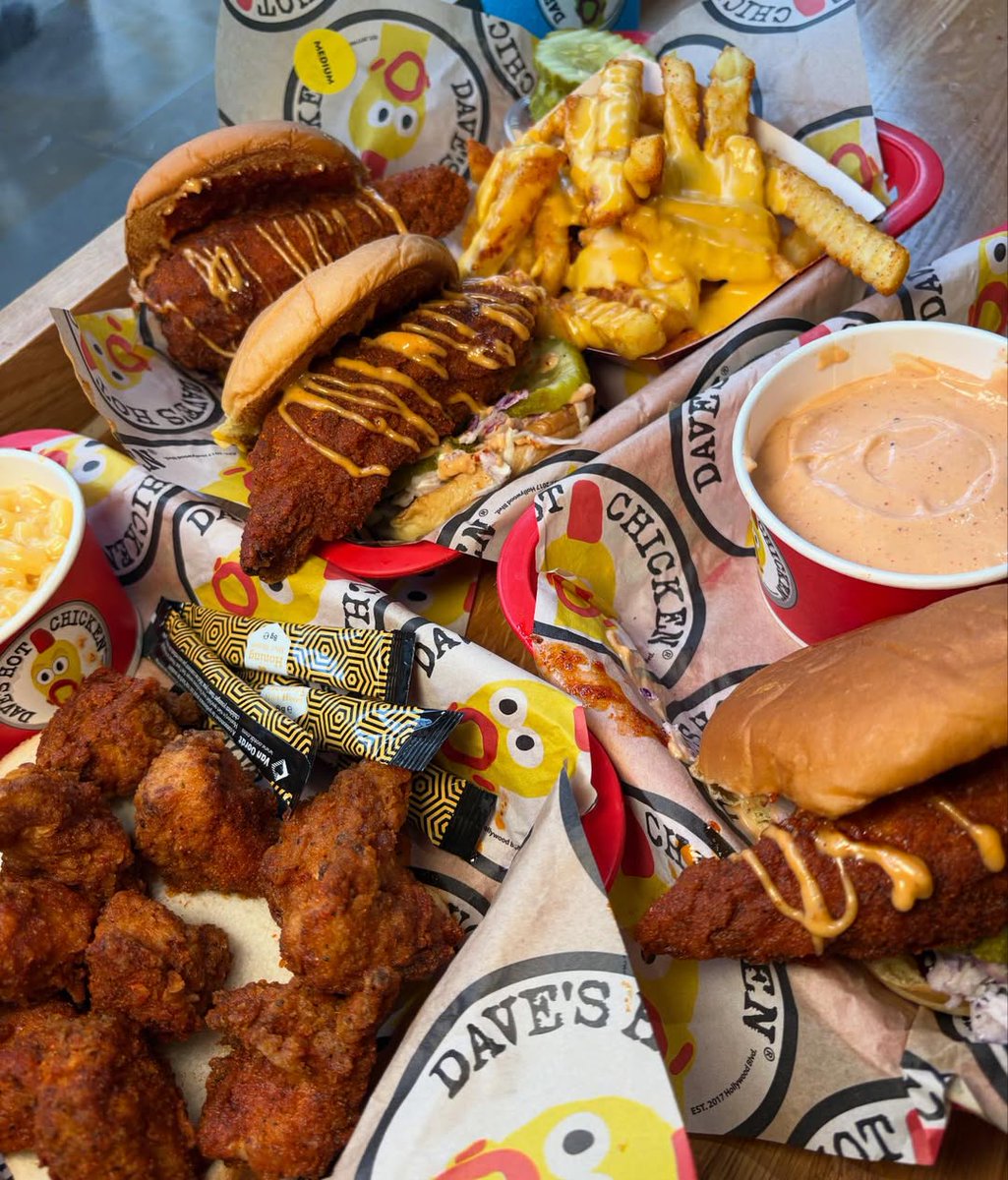 Why order one meal when you could order three? 🙄🥵 #Dave'sHotChicken