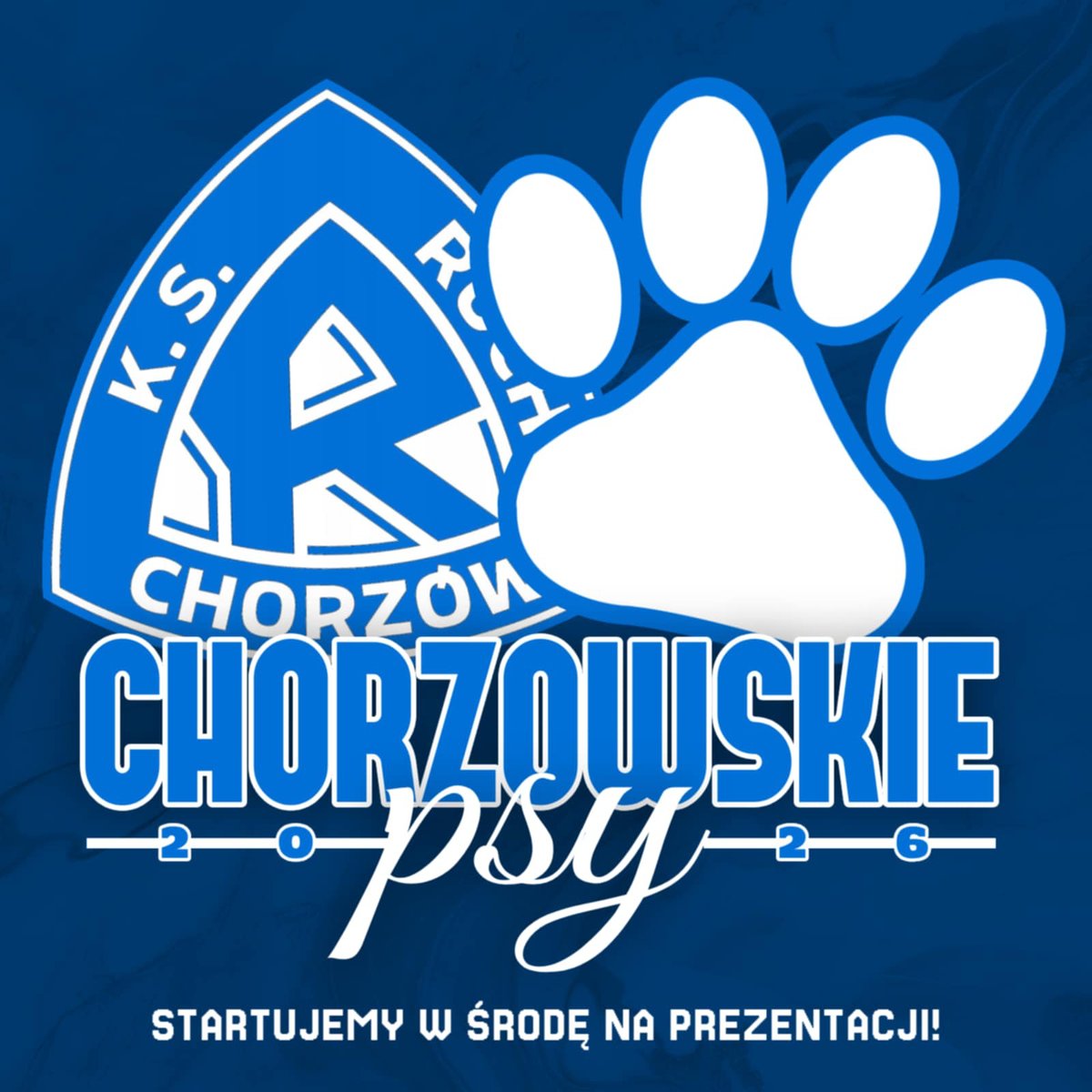 RuchChorzow1920's tweet photo. 💥 Zaczynamy kolejną odsłonę akcji 𝐂𝐡𝐨𝐫𝐳𝐨𝐰𝐬𝐤𝐢𝐞 𝐏𝐬𝐲, którą będziecie mogli wesprzeć już na jutrzejszej prezentacji zespołu w hali MORiS! 🔜

Środki będziemy zbierać aż do końca lutego, a zostaną przekazane jak zwykle chorzowskiemu schronisku PsiKot 🐶😺 Z góry dziękujemy w imieniu wszystkich czworonogów 💙

➡️ https://t.co/PBs5uc7SNm