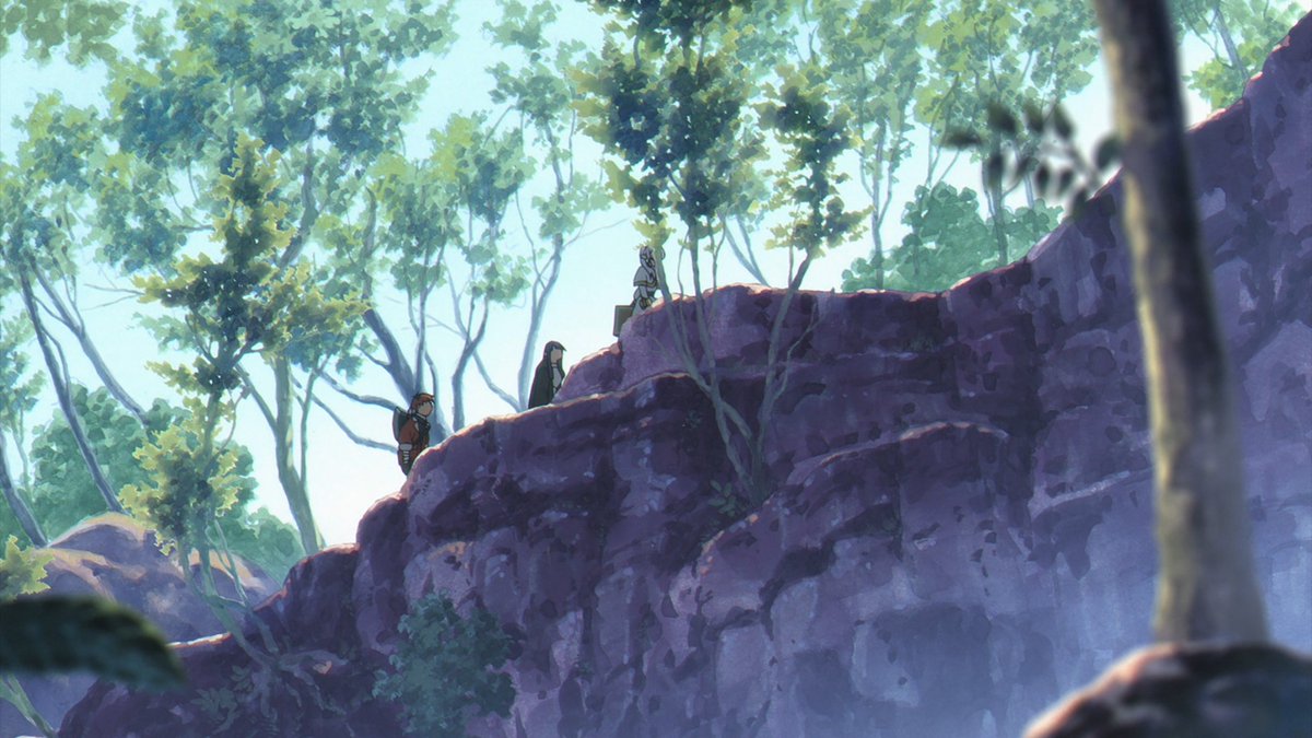 ParasiticEager2's tweet photo. one of the big aspects of the Frieren show is its breathtaking background art https://t.co/oCP6jA78PR