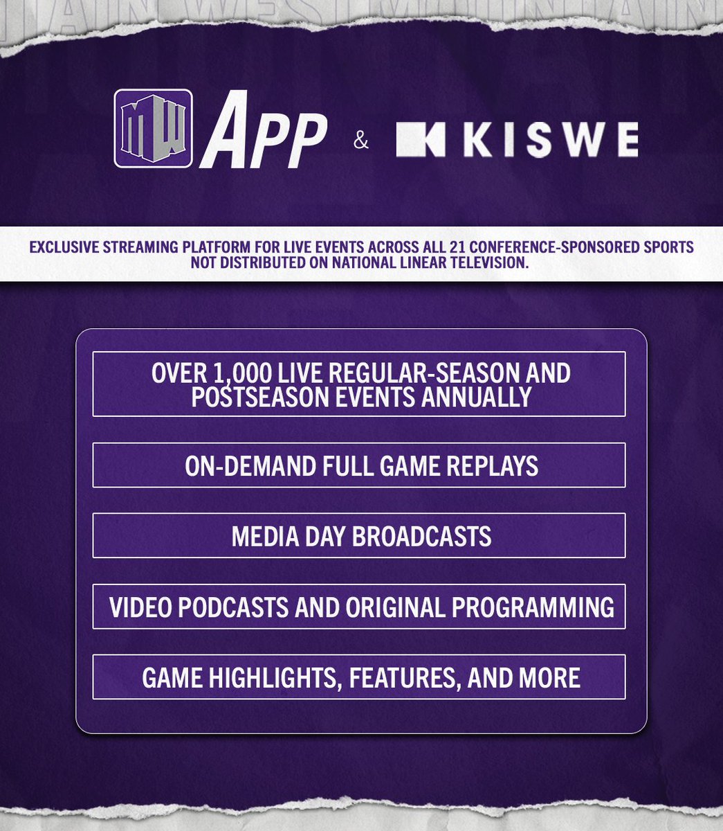 Mountain West tweet media