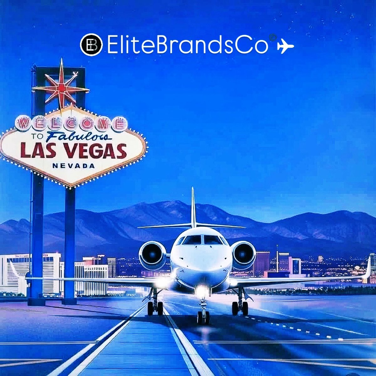 Welcome to Fabulous Las Vegas. Fly Private with #EliteBrandsCo 👀

#LasVegas #NADA #NADA2026 

Experience the iconic Las Vegas Strip in style on your private jet, where the lights never dim and the night belongs to you.

Arrive in style, on your schedule, with zero compromises.
