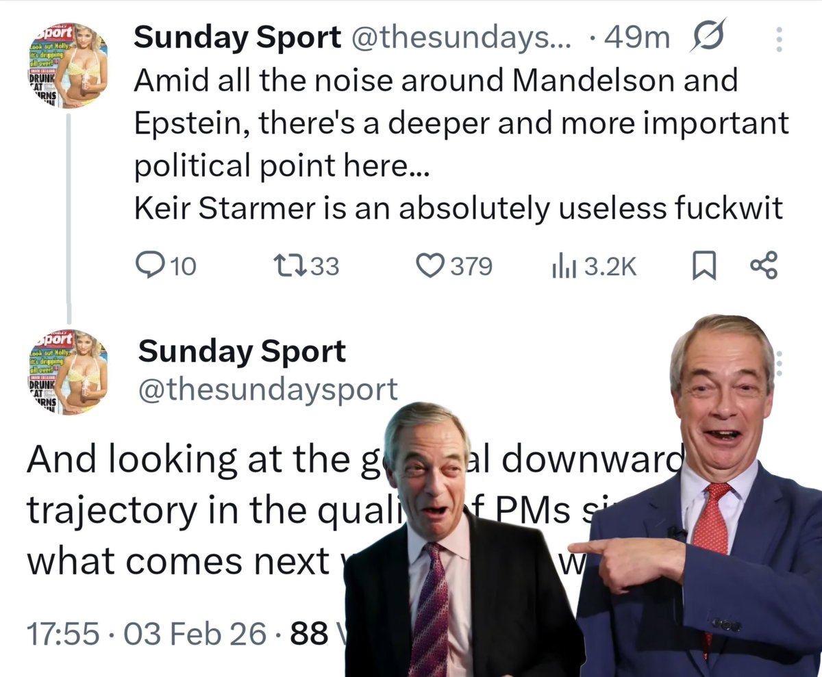 ScalyFace's tweet photo. @thesundaysport You are so right. https://t.co/RpbmLE1lmu