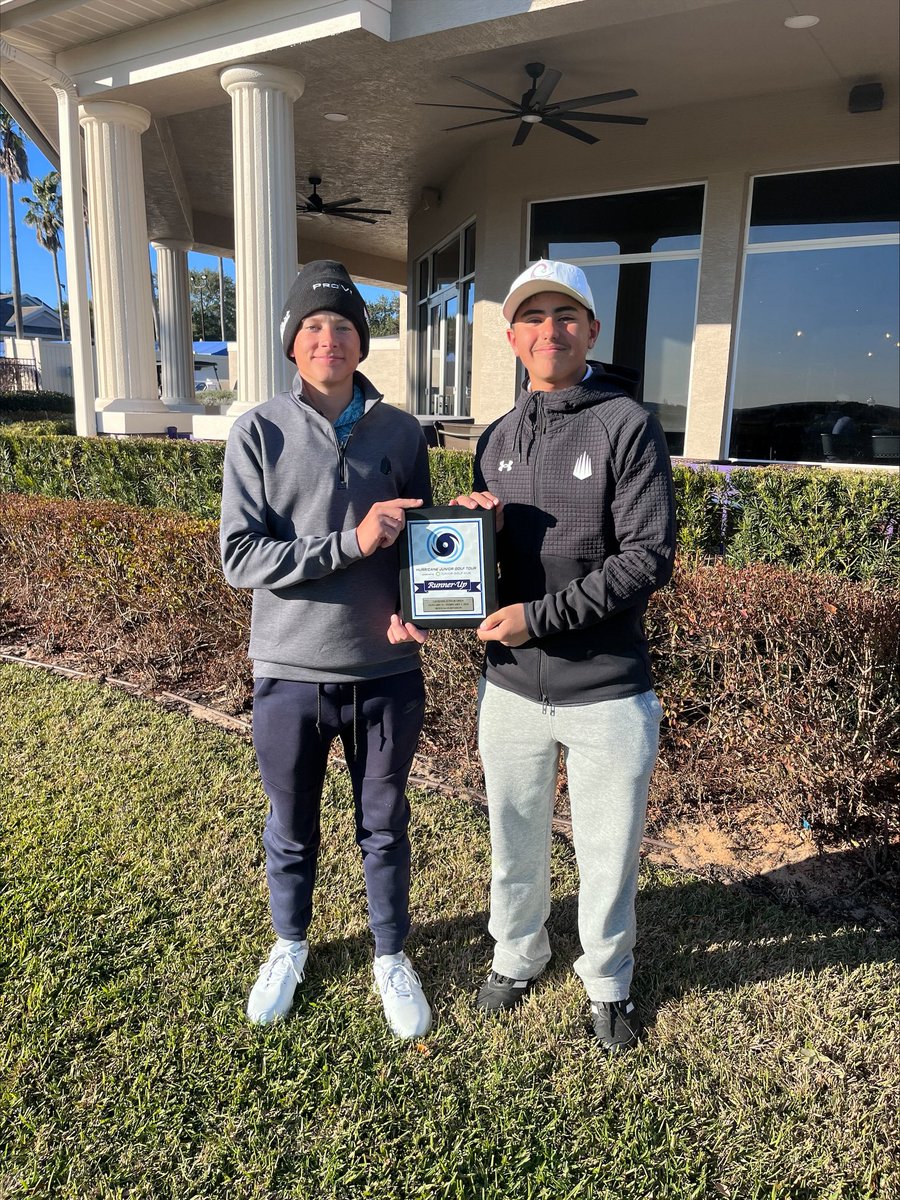 Big-time finishes all around ⛳️🔥
Multiple athletes earned top-three finishes at the HJGT Legends Junior Open, led by Angela Vidova (T2), Mehdi Ben Youssef (T2), Mohammad Alrawashdeh (3rd), Salem Al Abdallat (T2), and Julian Bugara (T2)‼️