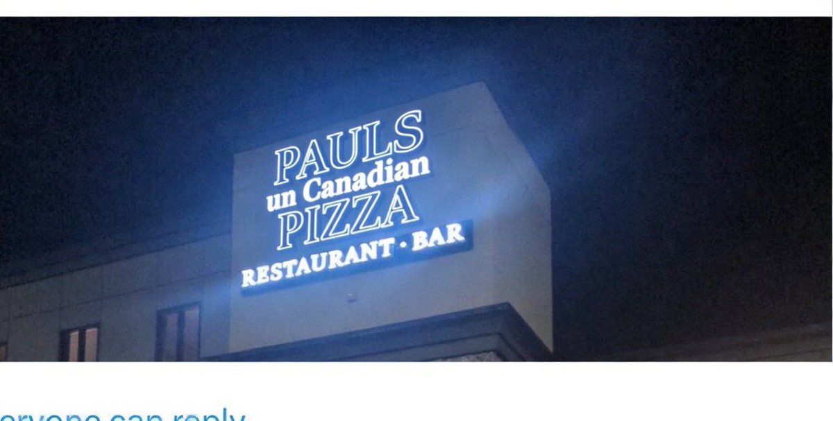 Boycott the un Canadian separatist pizza joint.