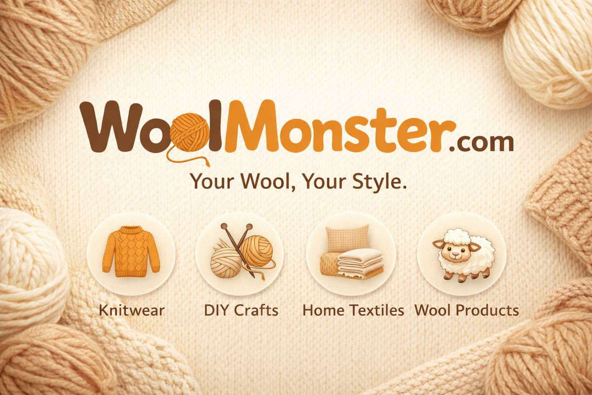 Discover WoolMonster.com — your ultimate destination for cozy, stylish wool! 🧶 From knitwear to DIY crafts, home textiles, and premium wool products, we’ve got everything to inspire your creativity and comfort.
#WoolMonster #Knitwear #DIYCrafts #HomeTextiles
