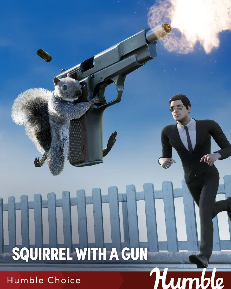 humble's tweet photo. Humble Choice for February is here! Get a slew of exciting titles including:

- Resident Evil Village
- Date Everything!
- Squirrel with a Gun
- and more! | https://t.co/RHcPD9Flei https://t.co/KWIgXCF6Bc