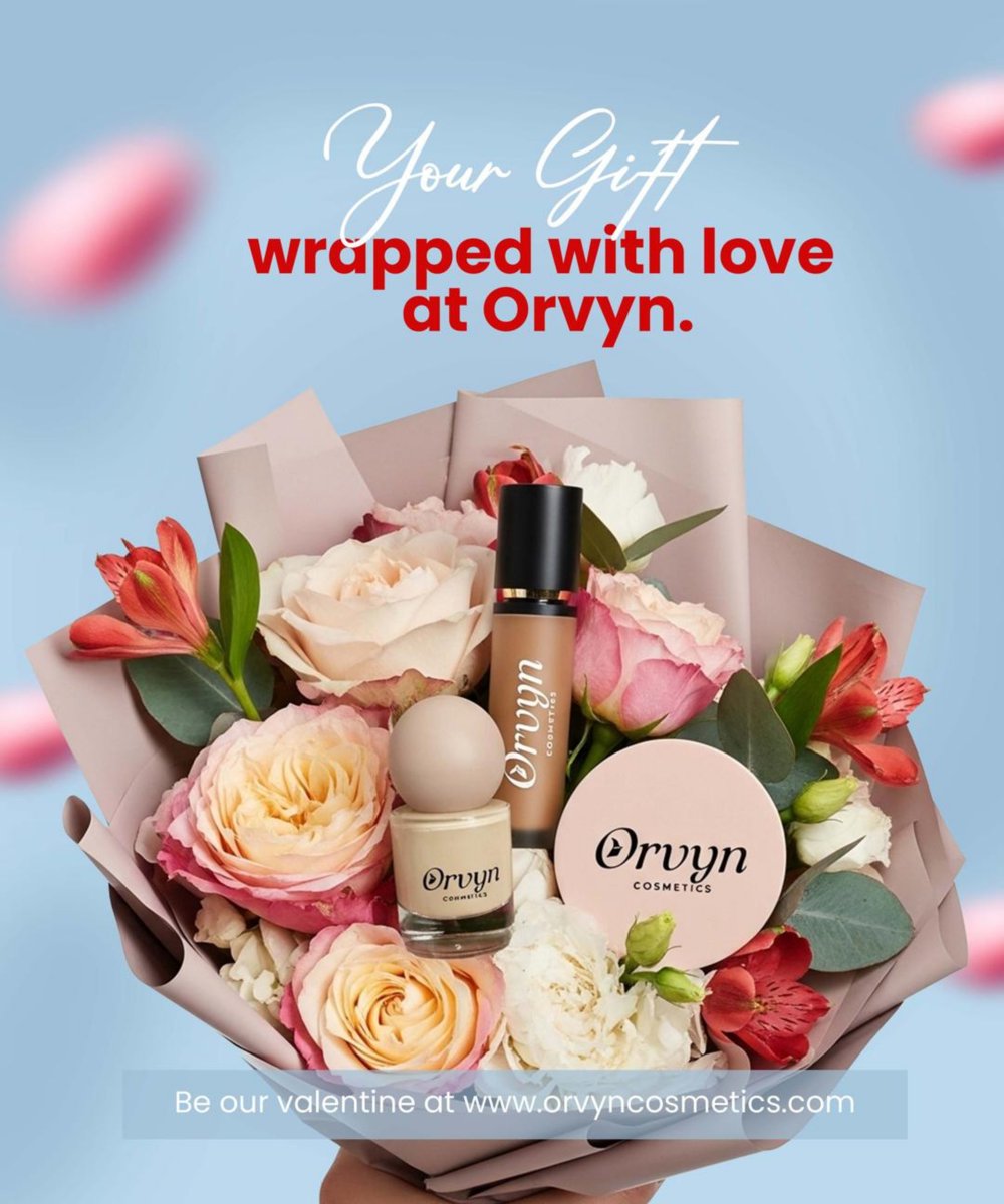 Your gift wrapped with love 🎁 Treat yourself or someone special to confidence in every shade. Limited edition gift sets now available at orvyncosmetics.com. Because beauty should make everyone feel amazing 💡