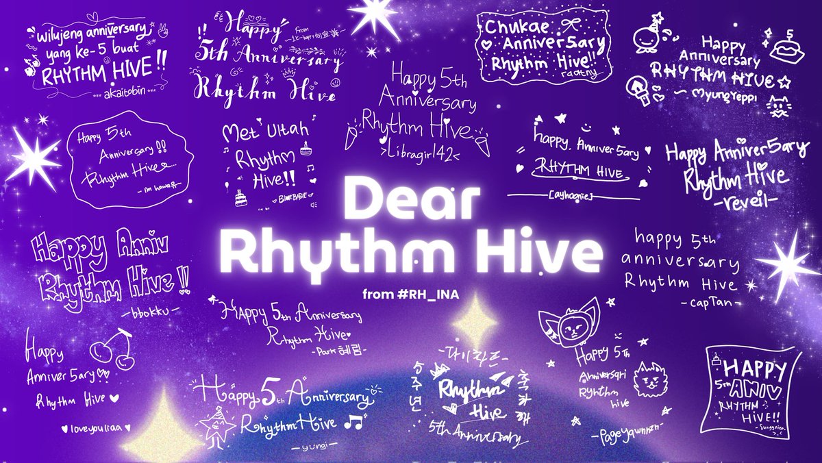Isarafels's tweet photo. 5 YEARS with RhyHi
salah satu bikin ku betah main ni game bisa kenal #RH_INA ku dpt teman d sini pokoknya senang betul, thank u #rhythmhive and Happy Anniver5ary ๐ซถ https://t.co/bacFX50JbW