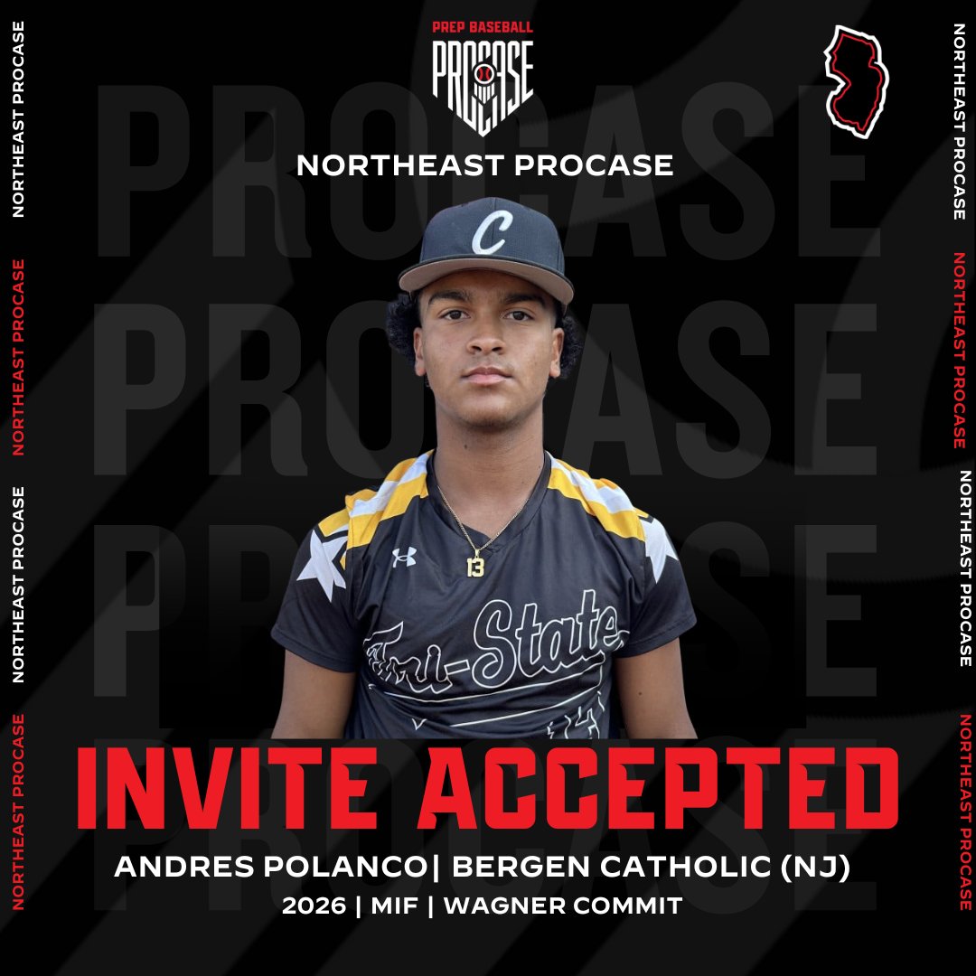 Invite Accepted ✅

2026 MIF and Wagner Commit Andres Polanco (Bergen Catholic) will be with us on February 7th in Farmingdale, NJ for the Northeast ProCase.

Profile 👤
prepbsbl.com/4rnis5I