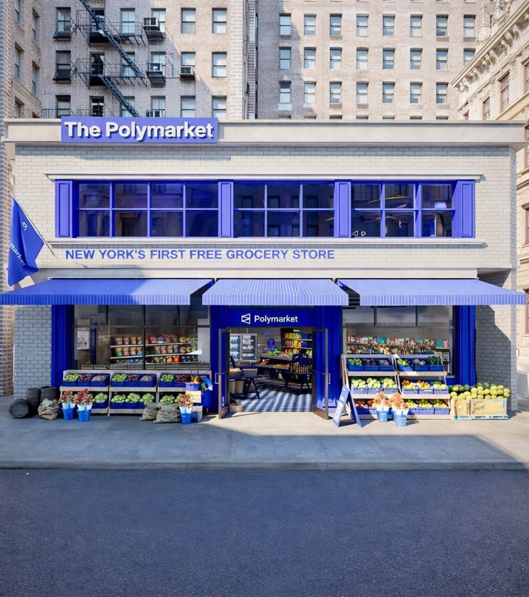 CryptoNewsHntrs's tweet photo. 🚨JUST IN:🚨
🇺🇸 POLYMARKET ANNOUNCES LAUNCH OF A "FREE GROCERY STORE" IN NEW YORK CITY! 🛒
#CRYPTO #INNOVATION #NYC #POLYMARKET #FREESTORE https://t.co/8JRdULbHA9