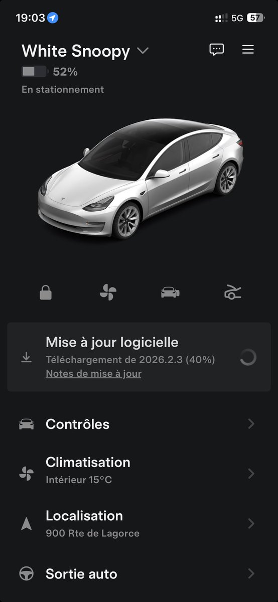 mlescoche's tweet photo. Update 2026.2.3 ⁦@Tesla⁩ ⁦@teslaeurope⁩ https://t.co/b6W9AwScS9