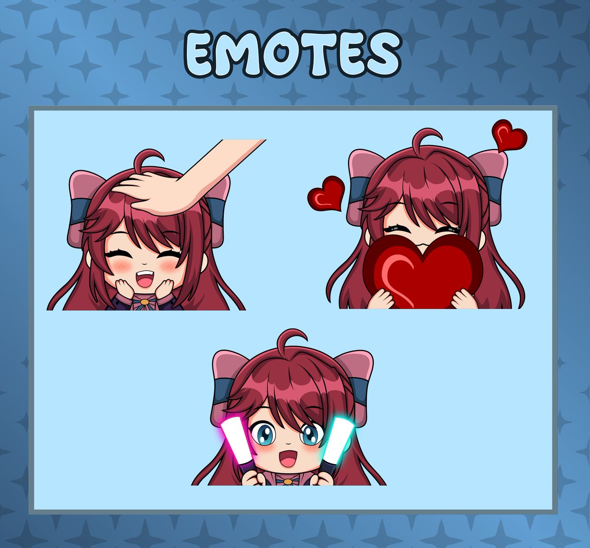 Emotes I have done for: twitch.tv/airella_nierli…