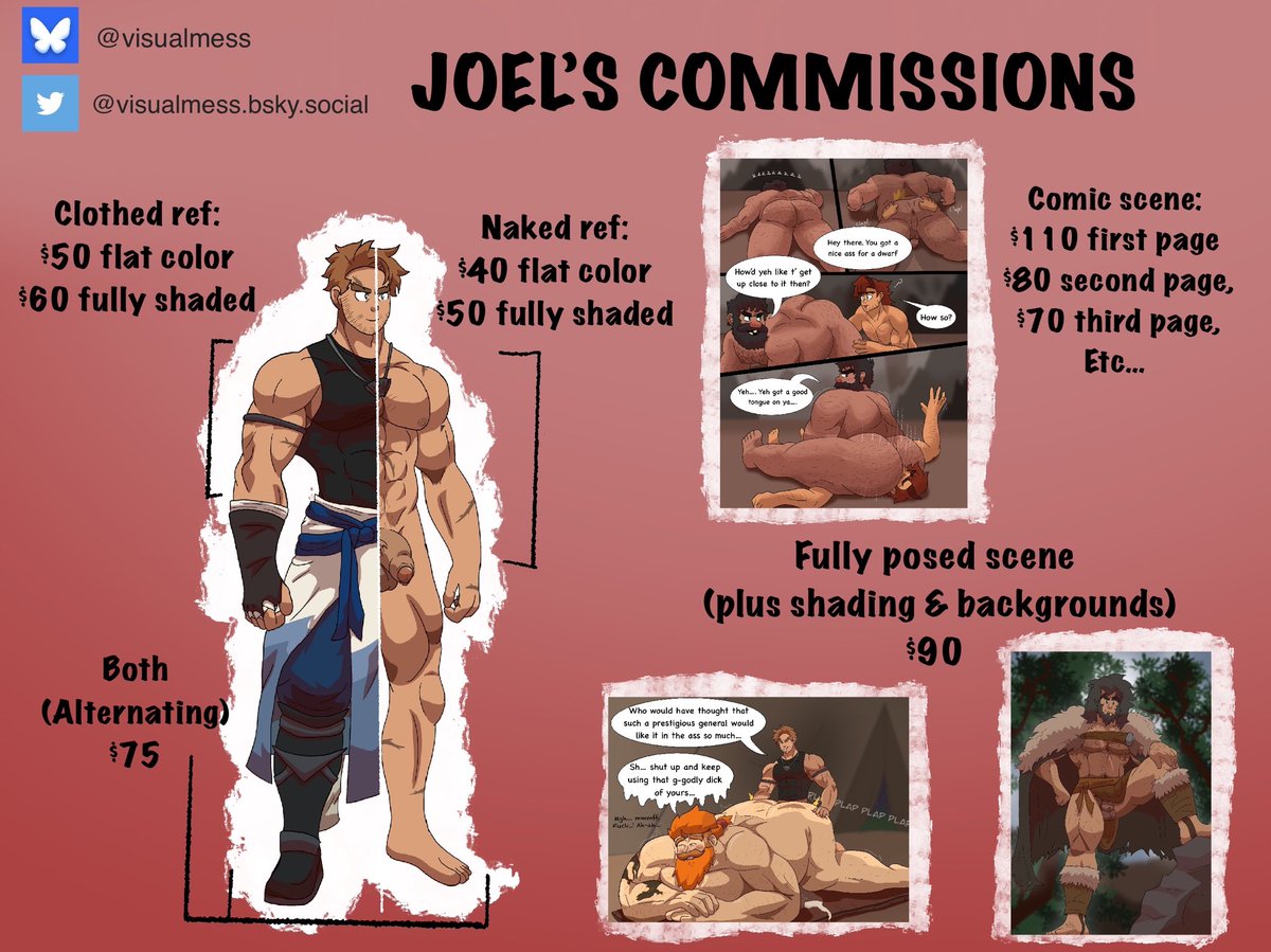 Joel 🔞 (comms open) tweet media