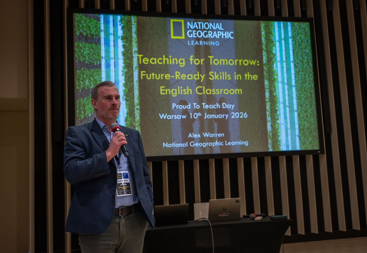 CengageLearning's tweet image. Last month, National Geographic Learning hosted the Proud to Teach: Future-Ready Skills conference in Warsaw with our partner Nowa Era—bringing together 80+ university &amp;amp; adult educators to explore #FutureReadySkills &amp;amp; real classroom impact. #ProfessionalDevelopment