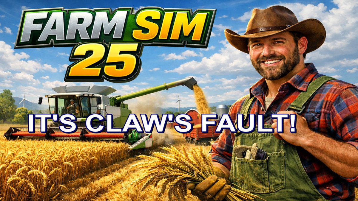FARM SIM 25 Co-op, ITS CLAWS FAULT
youtube.com/watch?v=ChaZ0w…
