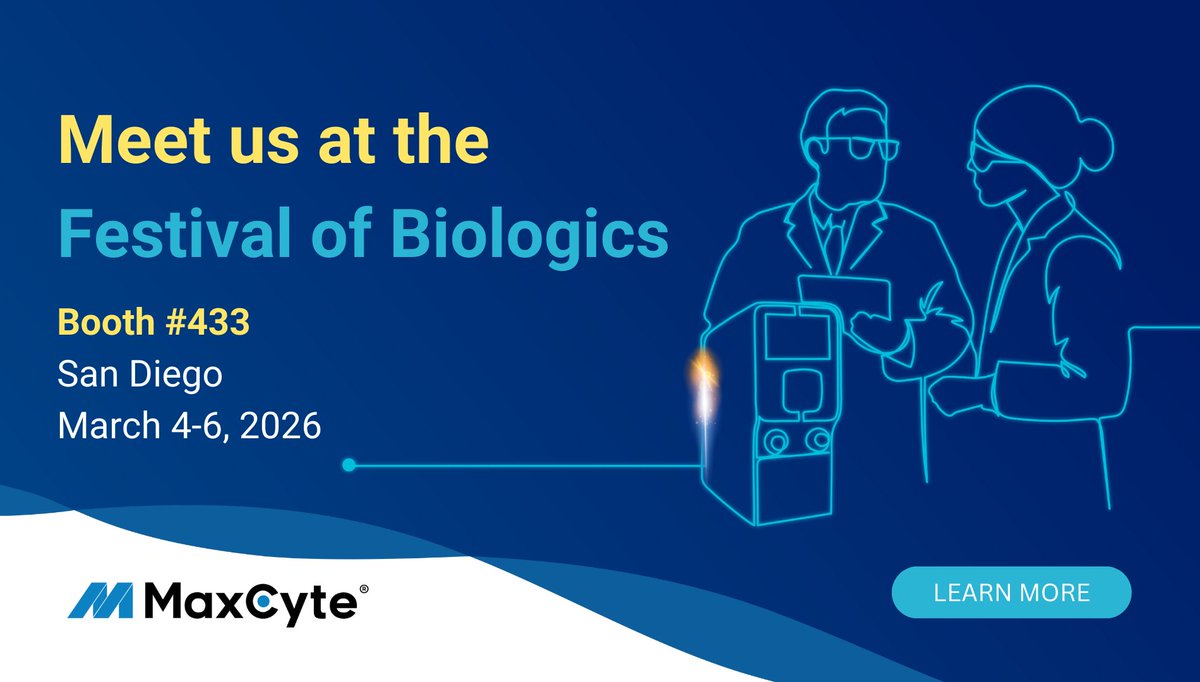 MaxCyte, Inc. tweet media