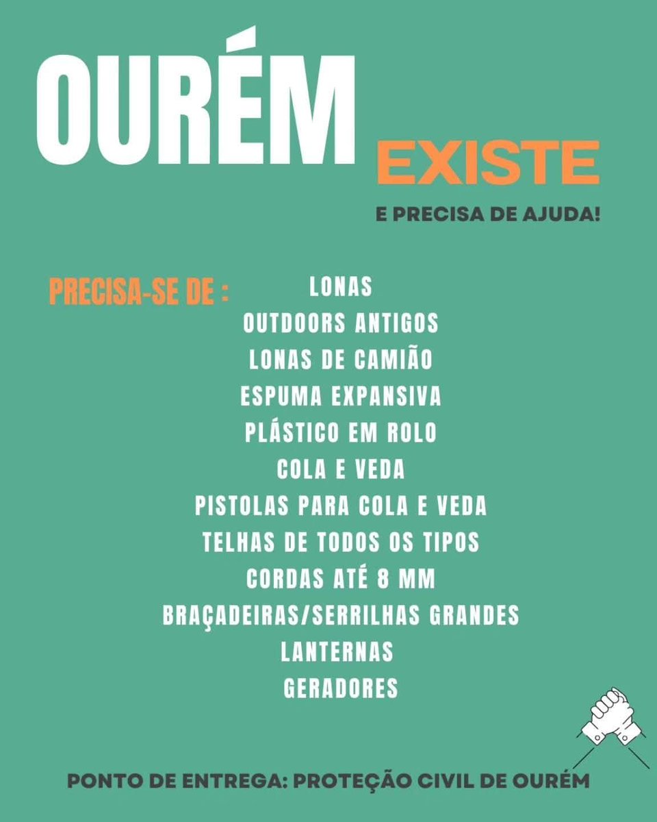 Ourém existe... e precisa de ajuda!