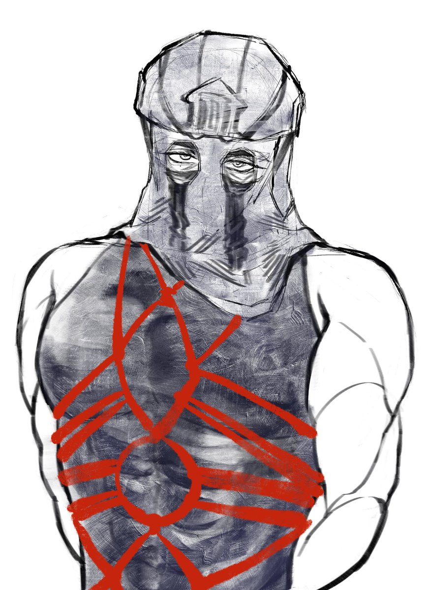 丟一下最開始摸的超潦草草稿XD

片在我摸超絕泥塑Keegan的時候說要畫點Keegan餵餵我我直接一個禮尚往來