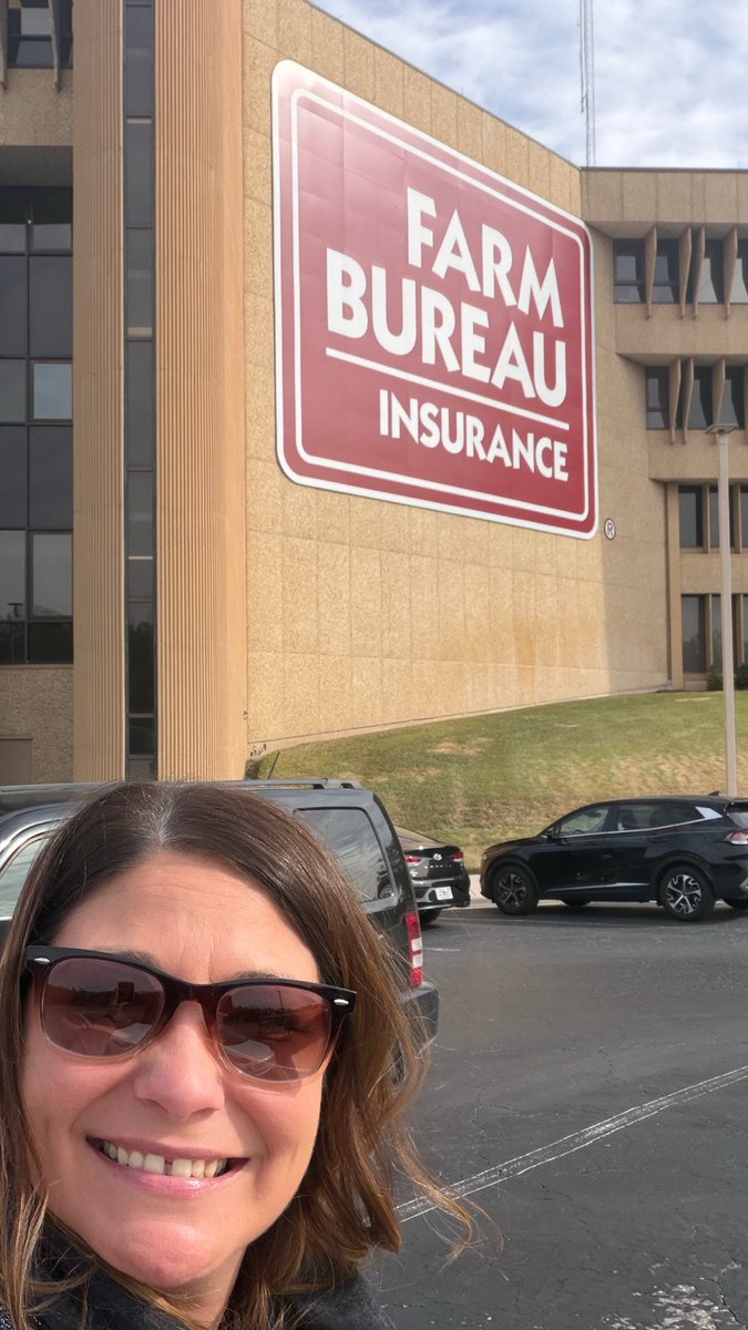 Jen and Paul spent the morning visiting our client, Florida Farm Bureau Insurance!