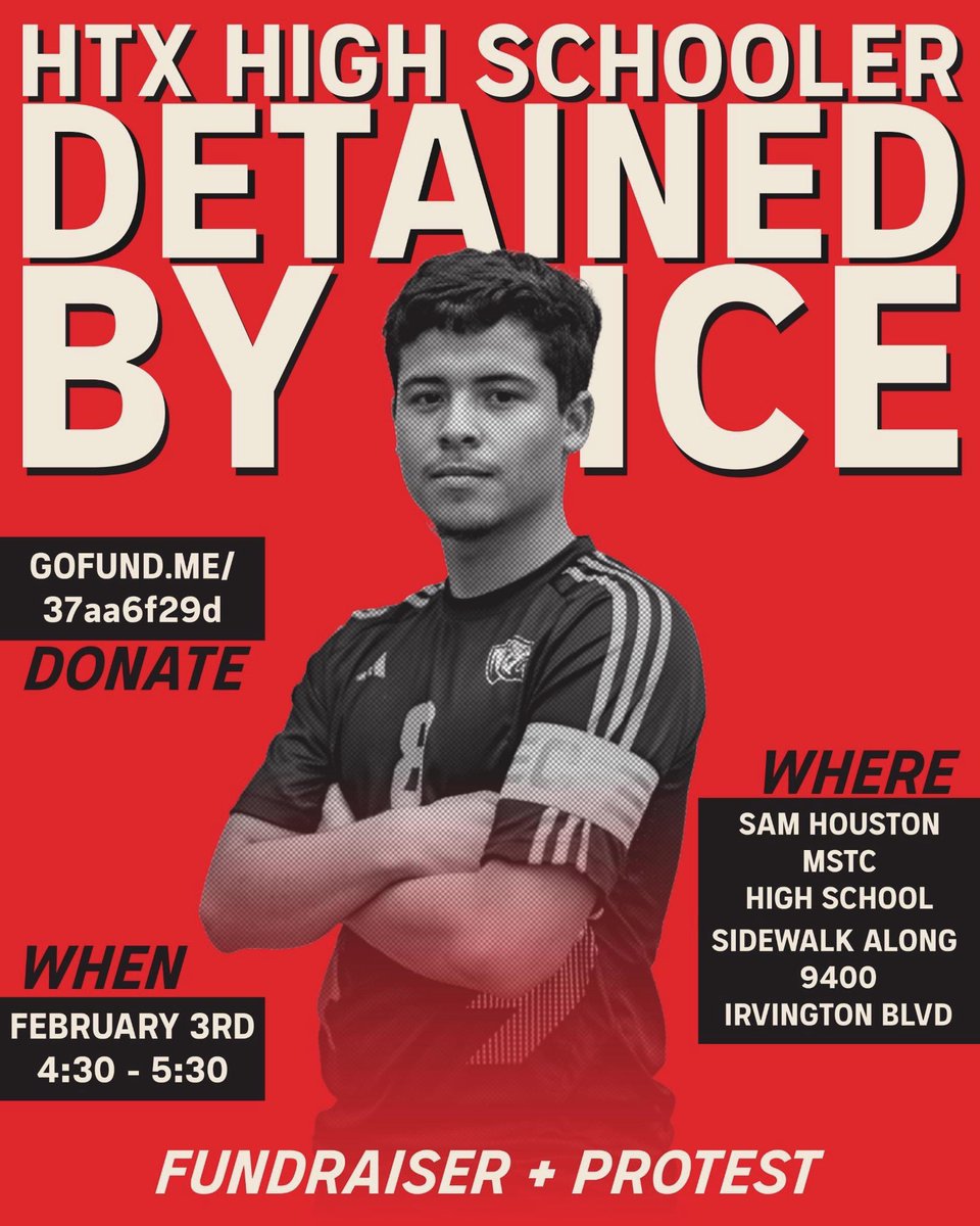 CoachGusart's tweet photo. One of the hardest things I have dealt as a coach/teacher… ❤️‍🩹
Mauro is my varsity captain and should be preparing to graduate high school. Instead, he has been detained along with his father for over 40 days now. 

https://t.co/N2yQ4ps41R https://t.co/utgBJ6rkCj