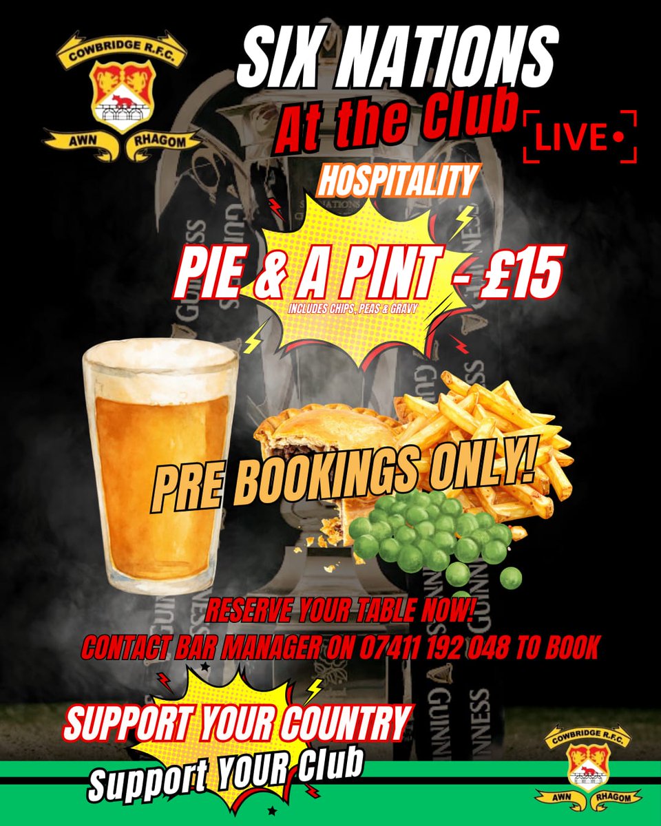 Cowbridge RFC tweet media