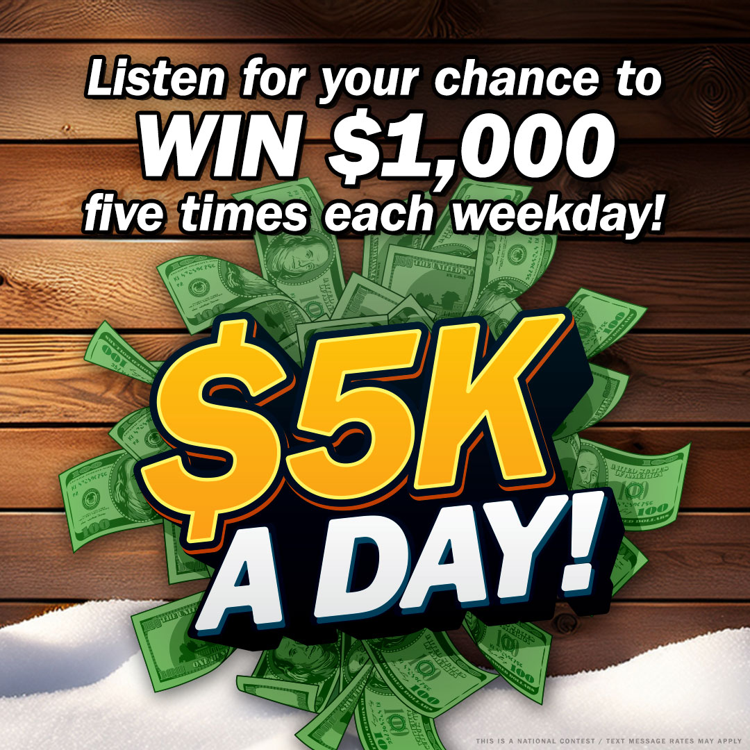 Keep it on KJJY for your chance to win!!