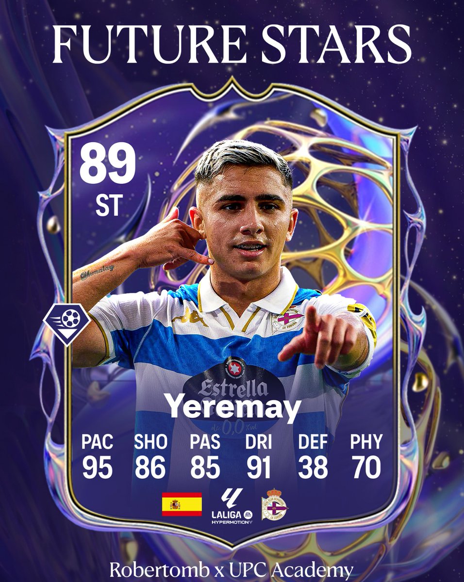 🇪🇸YEREMAY FUTURE STAR🇪🇸

Hemos tenido el equipo 1 con la ausencia de algún jugador como este Yeremay ⭐️.

Que jugador te gustaría ver a ti en el Equipo 2?🤔

🖌 <a href="/robertomb___/">UPC Robertomb</a>