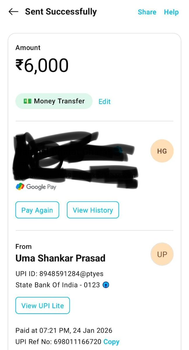 Smart_boy_Harsh's tweet photo. Dear @TheOfficialSBI @MahaCyber1 I faced an OLX fraud. As per the attached screenshot, the mentioned UPI ID and contact details belong to the fraudster. Please block the UPI ID and deactivate the associated bank account https://t.co/sHxXRRYdFM