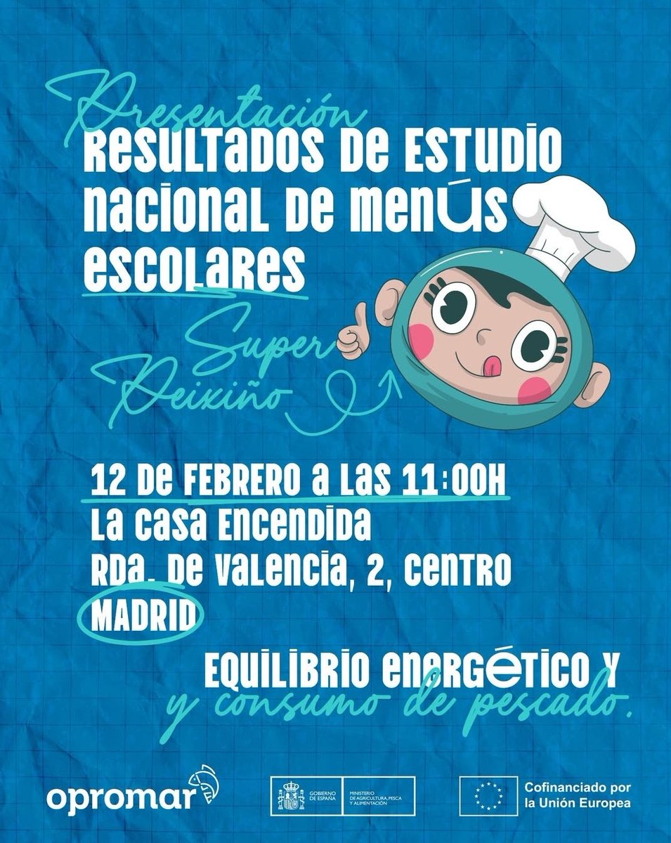 PTEPA1's tweet photo. En Madrid, el jueves 12/02/2026.
Resultados del estudio nacional de los menús escolares.
@Opromar1 https://t.co/CIOHtITHXf