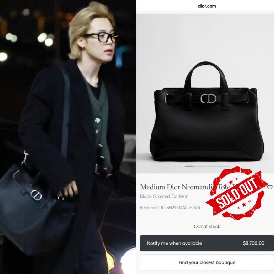 MYGRAND_MA_1Ar's tweet photo. Así somos las fans de Jimin.... sold out a TODO. No importa el precio!
💵💸💰💳
Nuestro Rey Midas convierte todo en oro.. 👑🐥🥰
#JIMIN #JiminxDior #JiminItBoy https://t.co/qV5SwfTCFi