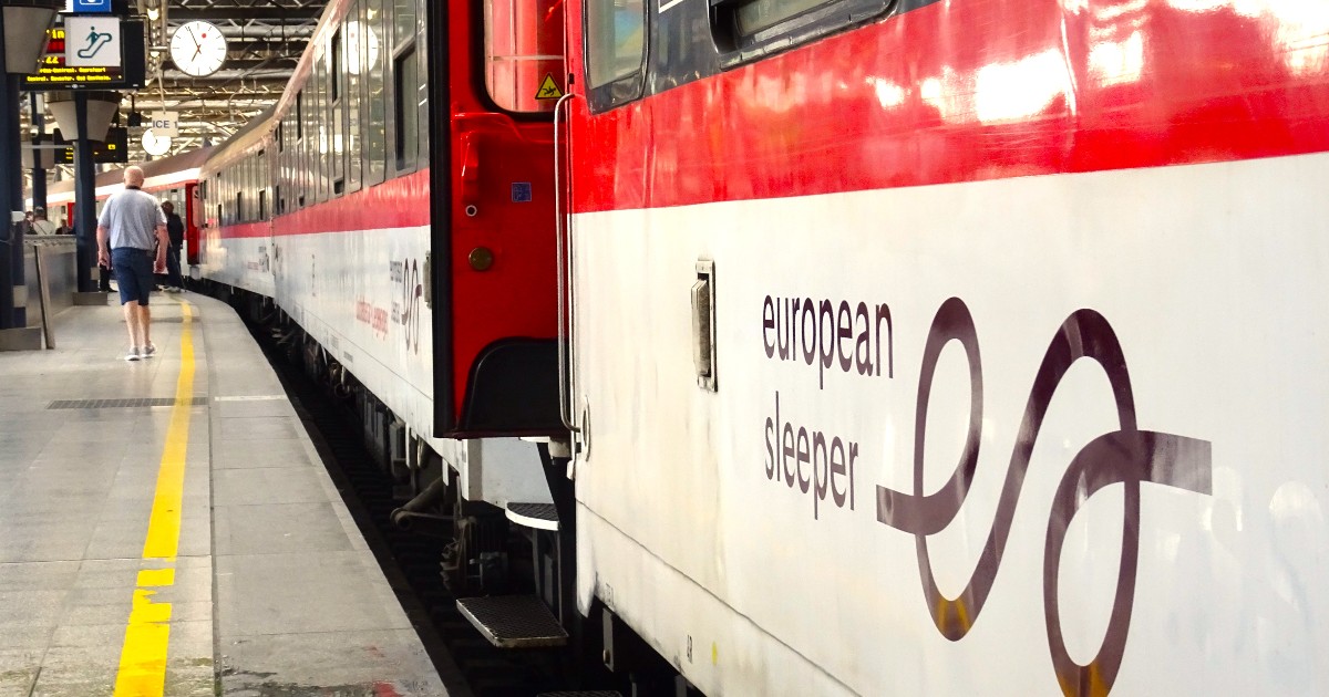 Eurail's tweet photo. European Sleeper is launching a new overnight connection between Paris, Brussels, and Berlin, with Hamburg added from 13 July. The first departure is on 26 March and tickets are already on sale. With this addition European Sleeper will run six nights between Brussels and Berlin! https://t.co/WWZECKp2QH
