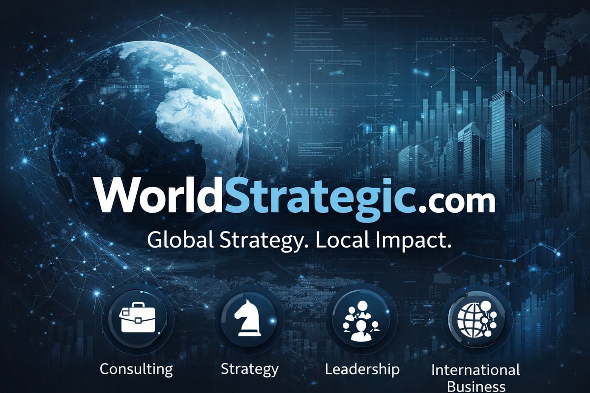 Discover WorldStrategic.com 🌐
Your hub for global strategy, consulting, leadership, and international business. We help businesses and leaders plan smarter, act faster, and make an impact worldwide.
#WorldStrategic #BusinessConsulting #Strategy #Leadership