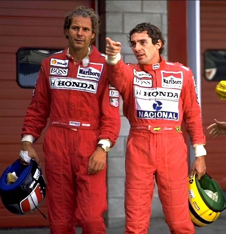 AyrtonSenna #GerhardBerger #McLarenHonda #アイルトン・セナ