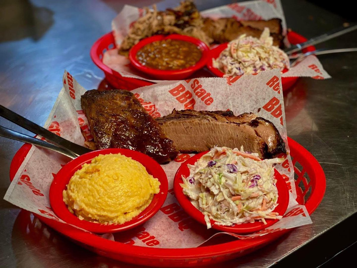 Two Meat Tuesday ➡️ Build your own two meat plate with your favorite sides! 
Dine with us or call 859-233-7898.