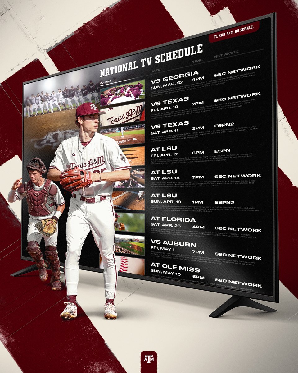 Texas A&M Baseball tweet media