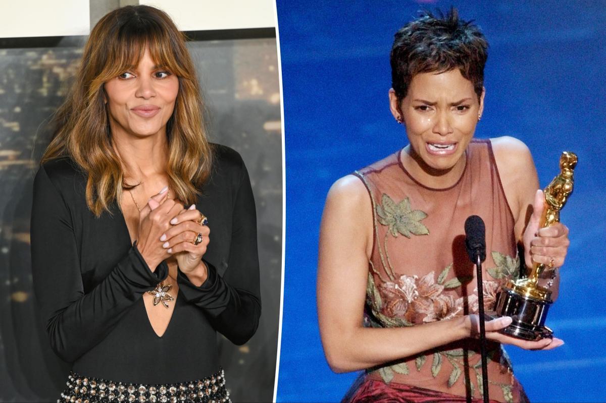nypost's tweet photo. Halle Berry says historic Oscar win didn’t change her career: ‘I was still Black that next morning’ https://t.co/49oaV7n6ak https://t.co/wmXwHsaJGe