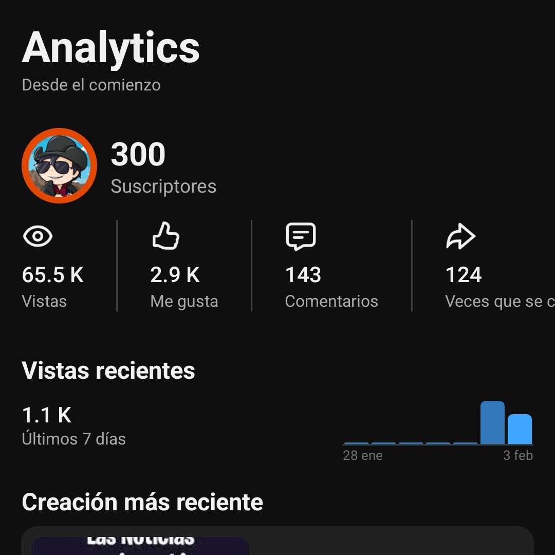 ¡Los primeros 300 subs en Youtube! 🥳