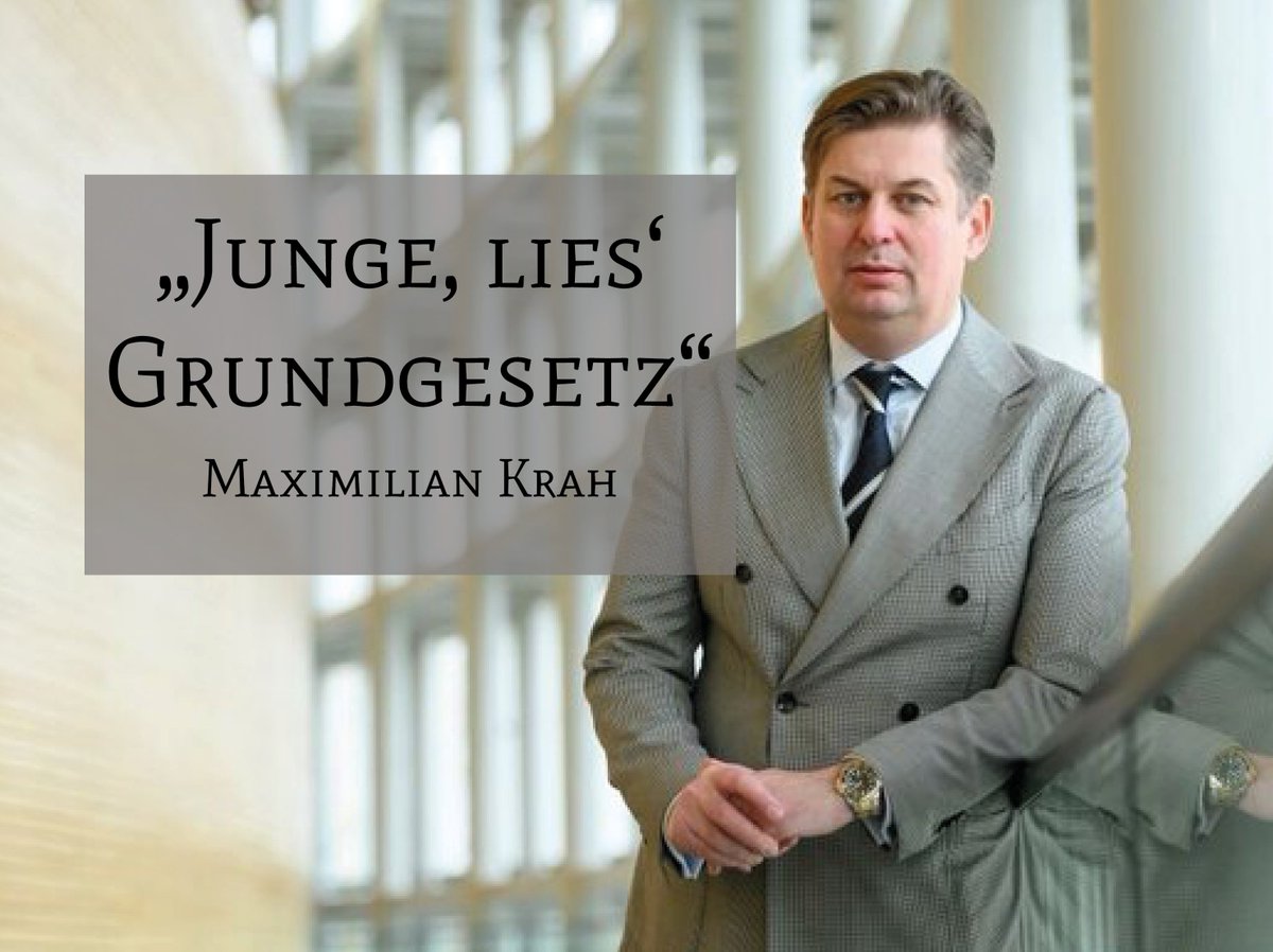Damit hat Maximilien Krah sich dann wohl endgültig auch als ernstzunehmender Politiker disqualifiziert.