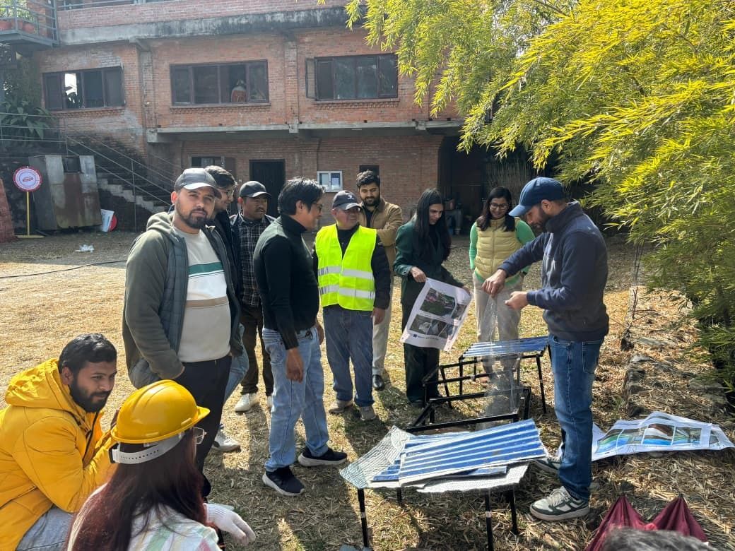 OneHeartWW's tweet photo. Last week, our Construction Coordinator, Mr. Jagdishwor Upadhyaya, participated in a five-day Energy Efficient Building Design Training organized by the BEEN Project. https://t.co/nVO8mgWNww