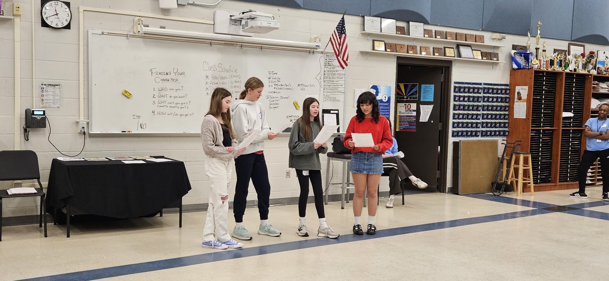 MPS_Kiewit's tweet photo. 3, 2, 1, Action! HAL performers had a sneak peek into the high school performing arts by connecting with high school theater at the MPS Theatre Festival. Thank you to the high school performers, teachers, and Millard North High School for hosting! #Proud2bMPS @MPS_HAL https://t.co/xD9nAqcDjw
