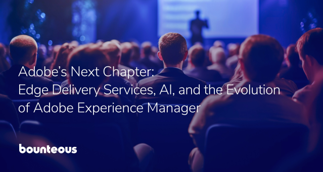 abhinitb's tweet photo. Zero-build deployments. AI-authored content. Semantic modeling. Adobe’s developer event gave us a preview of what’s next for AEM, and we’re here for it. See what it means for brands optimizing digital experiences at scale. #Adobe #AEM #ContentStrategy... https://t.co/9FNpjTTEiz https://t.co/2VF1xkj6Qd