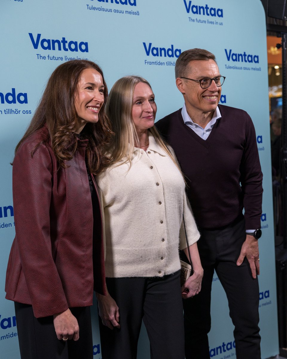 Vantaa on Suomen kansainvälisin ja monikulttuurisin kaupunki. 

Kaupunki kasvaa, panostaa kotoutumiseen sekä lasten ja nuorten koulutukseen. Tätä Suomi tarvitsee.

Kiitos vierailusta.