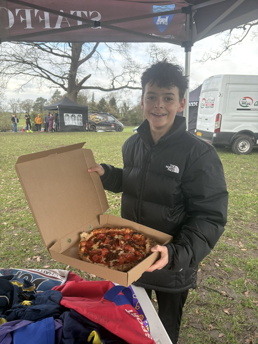 SGSPEDept's tweet photo. Well done to all our students who took part in the County Schools Cross Country! 🏃‍♂️Special shoutout to Walter for racing on his birthday 🎉 and to Seb, who qualified for English Schools and celebrated in the best way - with pizza! 🍕 Great effort from everyone! #SGSDifference https://t.co/8Vfq8CJque