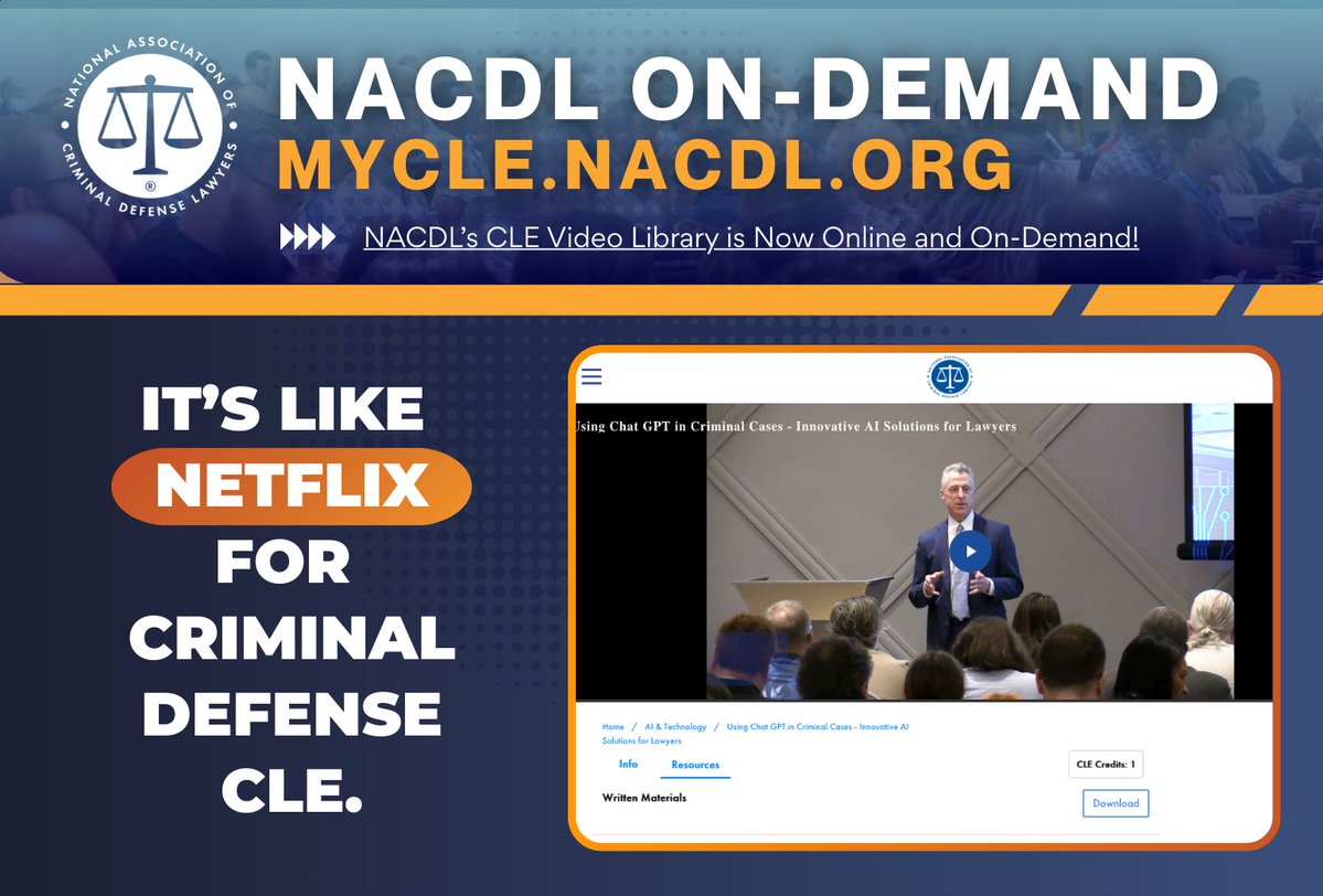 NACDL tweet media