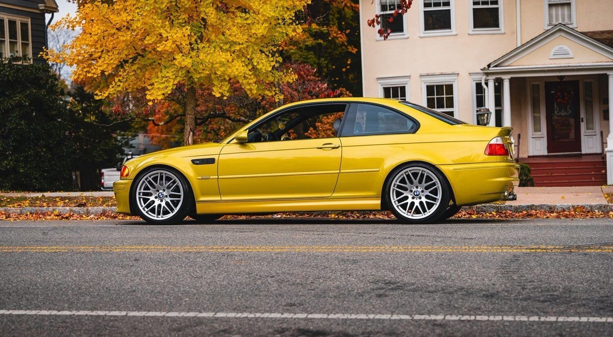 Draghub1's tweet photo. BMW E46 M3 🟡 https://t.co/nYNGTJHR6h